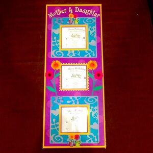 Mother & Daughter 3 Photo Frame NEW